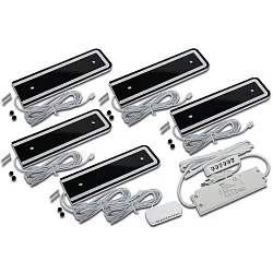 Armatur til brug under kabinettet IP20, aluminium, mat