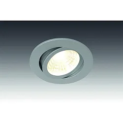 Indbygningslampe ECO SR 68 svingbar, sæt med 1 IP20, chrom mat dæmpbar 6,5W 750lm 3000K 24° 24° CRI 80