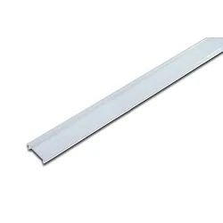 LED covering profile 25mm, for 22mm milled grooves and 34mm profiles, 100cm, clear