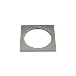 Adapterring SR 68, firkantet, til boringer op til 84mm, Chrom-matt