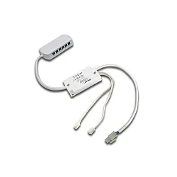 24V dim controller 1-10V 80W with 12-fold distributor, dimming line 30cm with Mini AMP-plug