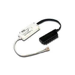 24V RGBW radio controller 120W with 7-fold distributor, without radio remote control