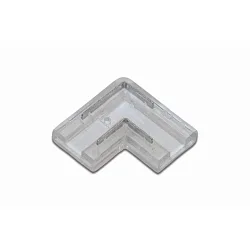hjørnestik CORNER CLIP 90° - FOR 8MM LED STRIPS, gennemsigtig