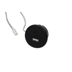 socket, black