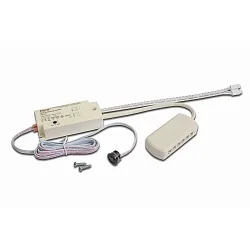 Bevægelsesdetektor PIR 2S MINI - FOR LED 24V PLUG LUMINAIRES indbygget version, med tilslutningsboks, med stik, 11-fold, hvid
