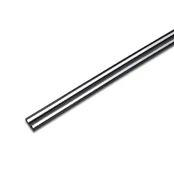 LED 24V DC power track Flat-Track, length 150cm, black