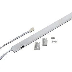 Møbler lampe SIL-LED 2 / 19 med sensor IP20, aluminium, opal 