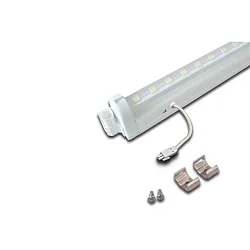 LED Lineært Lampe SlimLite® CS LED HO+, 180° drejelig, 119.5cm, dæmpbar (1-10V), 24.7W 3000K