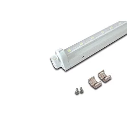 LED Lineært Lampe SlimLite® CS LED HE+, 180° drejelig, 59.5cm, 5.8W Meat Red