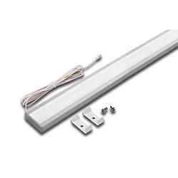 Flad LED Skab armatur LED Top-Stick FK med homogent over Fladelys, IP20, CRi> 95, LED-24 forbindelse, 90cm, 16.6W 3000K