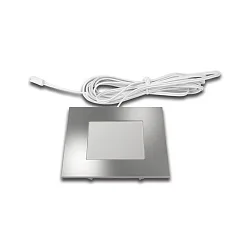 Flad LED Overfladelys Indbygningslampe FQ 68-LED, firkantet, IP44, med LED-24 forbindelse, CRi >90, 4W 4000K 270lm 110°