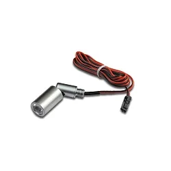 LED Spot LED Point S, med M8x1 tråd, 2 Udskiftelige linser, 350mA forbindelse, anodiseret aluminium, 1W 3000K 115lm 20°/30°