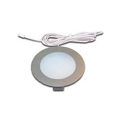 LED Indbygnings Overfladelampe FR 78-LED, IP44, LED-24 forbindelse, CRi >90, 4W 4000K 270lm 110°, Chrom matt