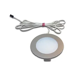 LED Indbygnings Overfladelampe Dynamic FR 78-LED, IP44, LED-24 Dynamic forbindelse, 4W 2700-5000K 270lm 110°, Chrom matt