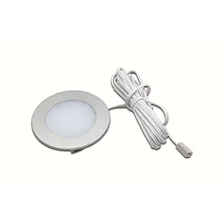 LED Surface light Recessed spot FR 55-LED, 3W 3000K, stainless steel optic