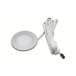 LED Recessed spot Dynamic FR 55-LED with surface light, 3W 2700-5000K, stainless steel optic