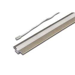 Up + Down LED Møbler Indbygningslampe til 16mm Trægulve, IP20, med LED-24 forbindelse, dæmpbar, 86.2cm, 13.6W 3000K 900lm