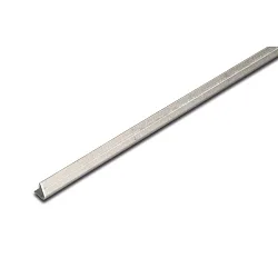LED Hjørneprofil 10mm 45°, inkl. Dobbeltklæbende tape, længde 100cm, aluminium