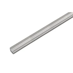 LED Hjørneprofil 19mm til dækningsprofil 15mm, længde 100cm, anodiseret aluminium