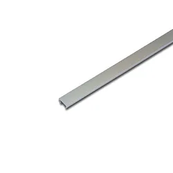 LED-2-Link Tilbehør - dækningsprofil 15mm til områder mellem lamper, 100cm, anodiseret aluminium