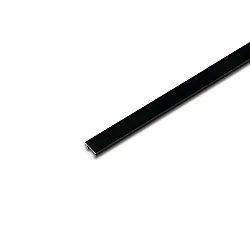 LED-2-Link Tilbehør - dækningsprofil 15mm til områder mellem lamper, 100cm, sort