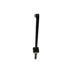 LED 2-Link Holder arm 30cm, uendeligt højden justerbar, uden tilslutningskabel, anodiseret aluminium