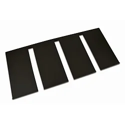 holder INTERO-LINE - SLICED GLASS HOLDER  3-fold, mekanisk, aftagelig, sort mat