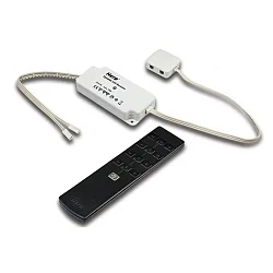 24V Dynamic-controller Radio 75W med 12-foldet distributør, sort