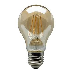 Heitronic LED Lyskilde Vintage Filament E27, 4W, varm hvid, A60