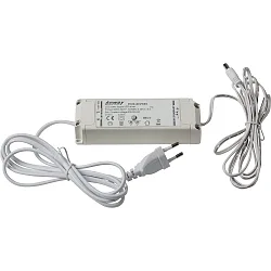 LED ballast MECANO 24V DC, med 140cm forbindelseskablet + euro stik, med 180cm tilslutningskabel + stik, 40W