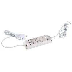 LED ballast MECANO 24V DC, med 140cm forbindelseskablet + euro stik, med 180cm tilslutningskabel + stik, 60W