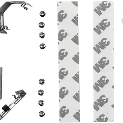 LED Skab armatur MECANO 110°, 3000K, 300mm, 5W, 320lm