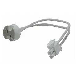 Keramisk fatning Universal til G4, GU4, GU5,3 og GY6,35, 1,6m + AMP stik, IP20