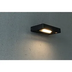 LED Væglampe CORDOBA Udendørs lampe, 12W, 3000K, 600lm, IP54, antracit