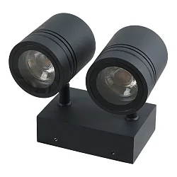 Wall luminaire BORNEO Outdoor luminaire, 2 flames, GU10, IP65, anthracite