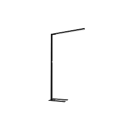 floor lamp LINEAR up / down, with sensor, tunable white, with touch dimmer, UGR < 16