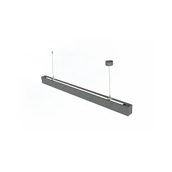 Pendel LINEAR direkte / indirekte IP20, sølv 