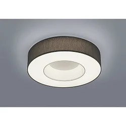 LED Loftlampe LOMO LED, IP20, hvid matt / skærm antracit