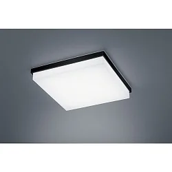 Loftlampe COSI IP30, satin, sort mat dæmpbar