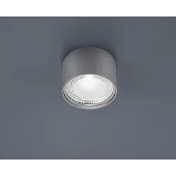 LED Ceiling luminaire KARI LED, round, IP30, nickel matt