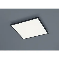 LED Loftlampe RACK LED, firkantet, IP20, sort matt