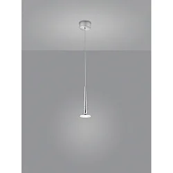 LED Pendel FLUTE LED, IP20, chrom
