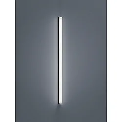 Badeværelse lampe PONTO IP44, sort mat, hvid 