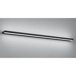 LED VæglampeSLATE 120 LED Spejllampe IP44 sort matt