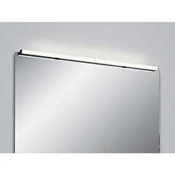 Spejllampe LADO-S 120 stor, omskiftelig, smal, med diffuser IP44