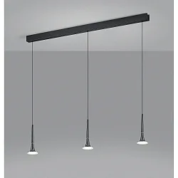 pendant luminaire FLUTE 3 flames IP20