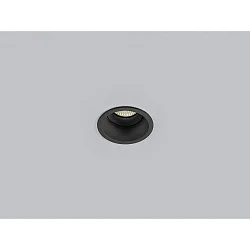 ceiling recessed luminaire NESO swivelling GU10 IP20, black matt 