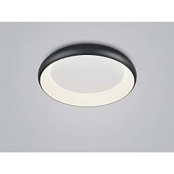 Væg- og Loftlampe TYRA LED IP20, sort, hvid dæmpbar