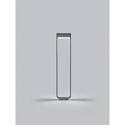 Pælelampe LUZ 44 drejelig, direkte / indirekte IP54, grafit dæmpbar