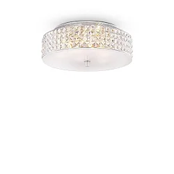 Loftlampe ROMA PL6, 6-flammer, G9, 40W, chrom